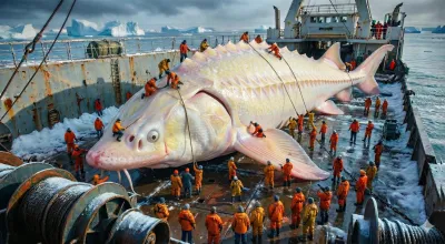 The Living Dinosaur Beneath the Ice – Deadly Harvest in the Polar Storm